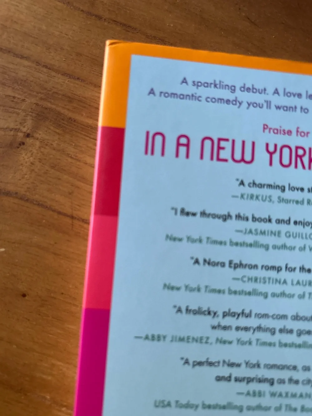 In a New York Minute by Kate Spencer Hardcover Book - Fiction, Novel, Romance